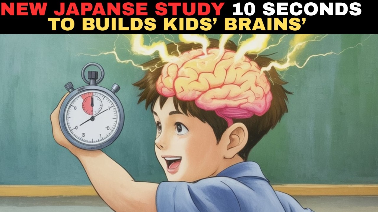 A New Study From Japan: Just 10 Seconds of Light Exercise Boosts Brain Activity in  Kids