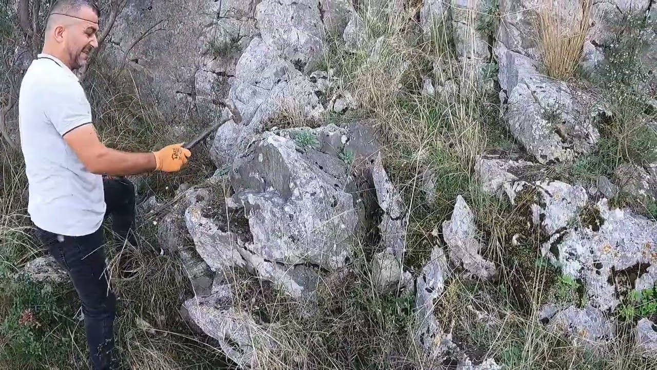 Kayadaki muhteşem Hazineyi Bulduk