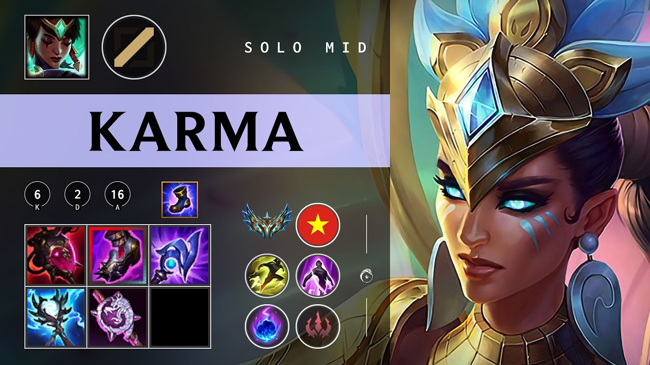 Karma Mid vs Malzahar - VN Challenger Patch 26.04