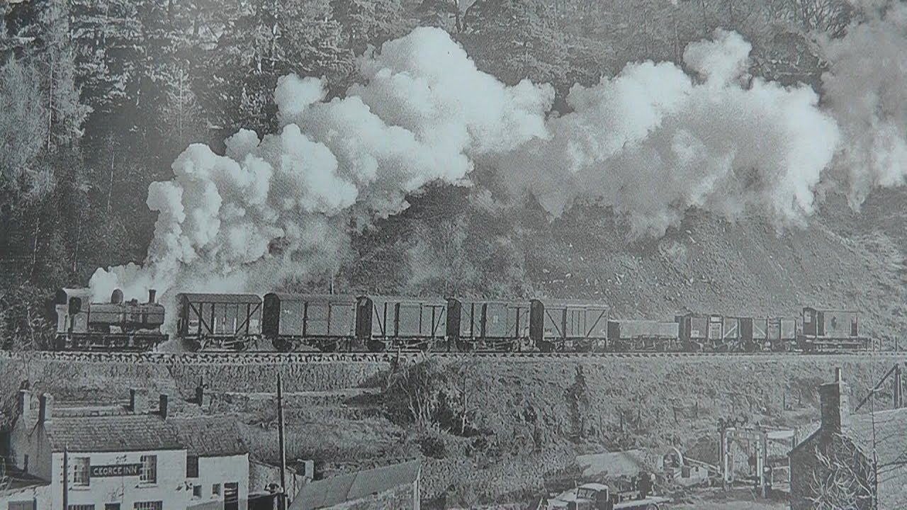 Old Mineral Railway at Fetters Hill in the Forest of Dean Gloucestershire