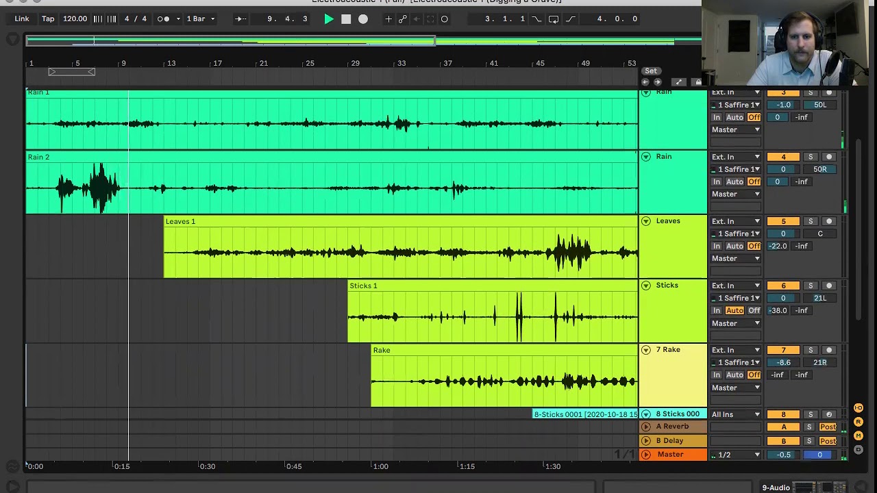 Ableton - Electroacoustic 1 (Digging a Grave)