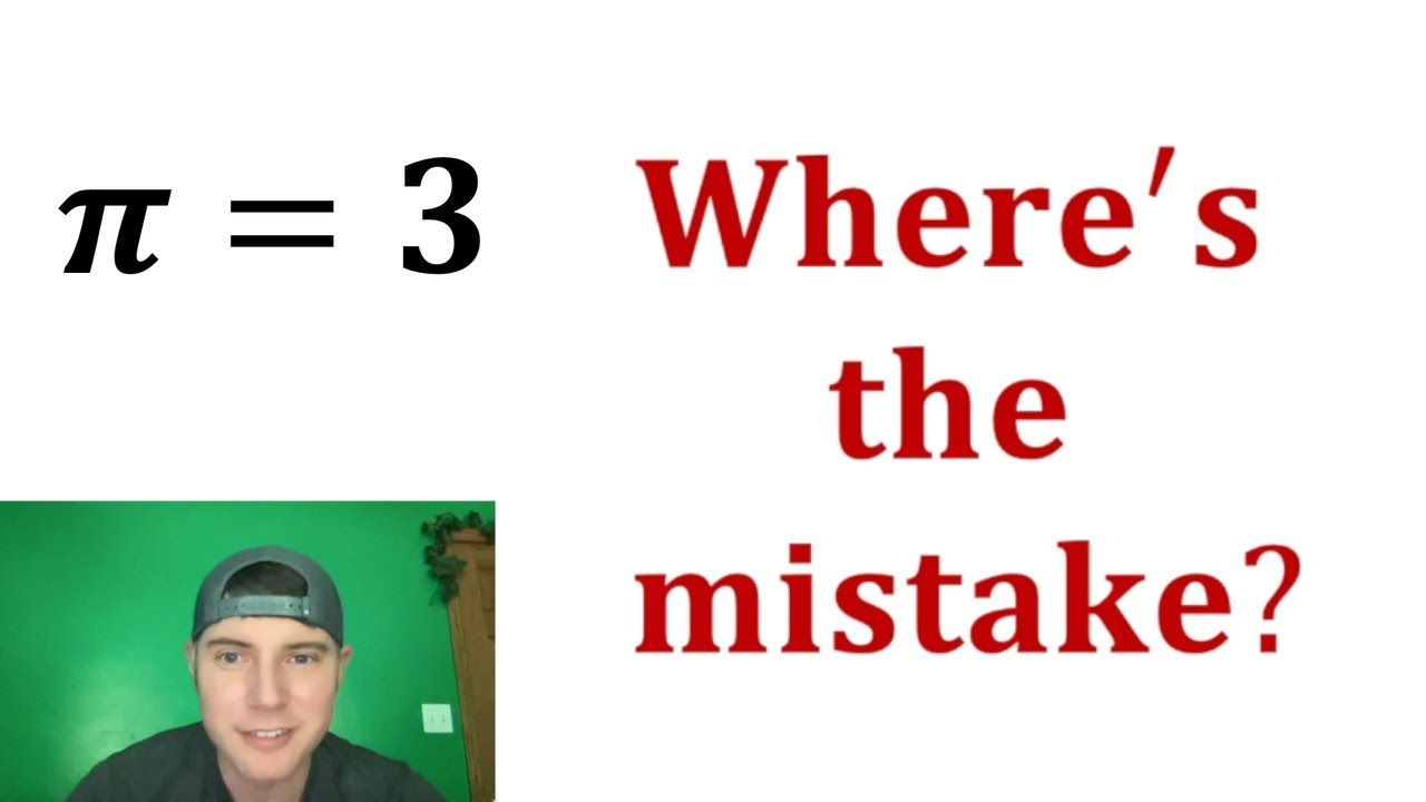 Find the Mistake in this Proof
