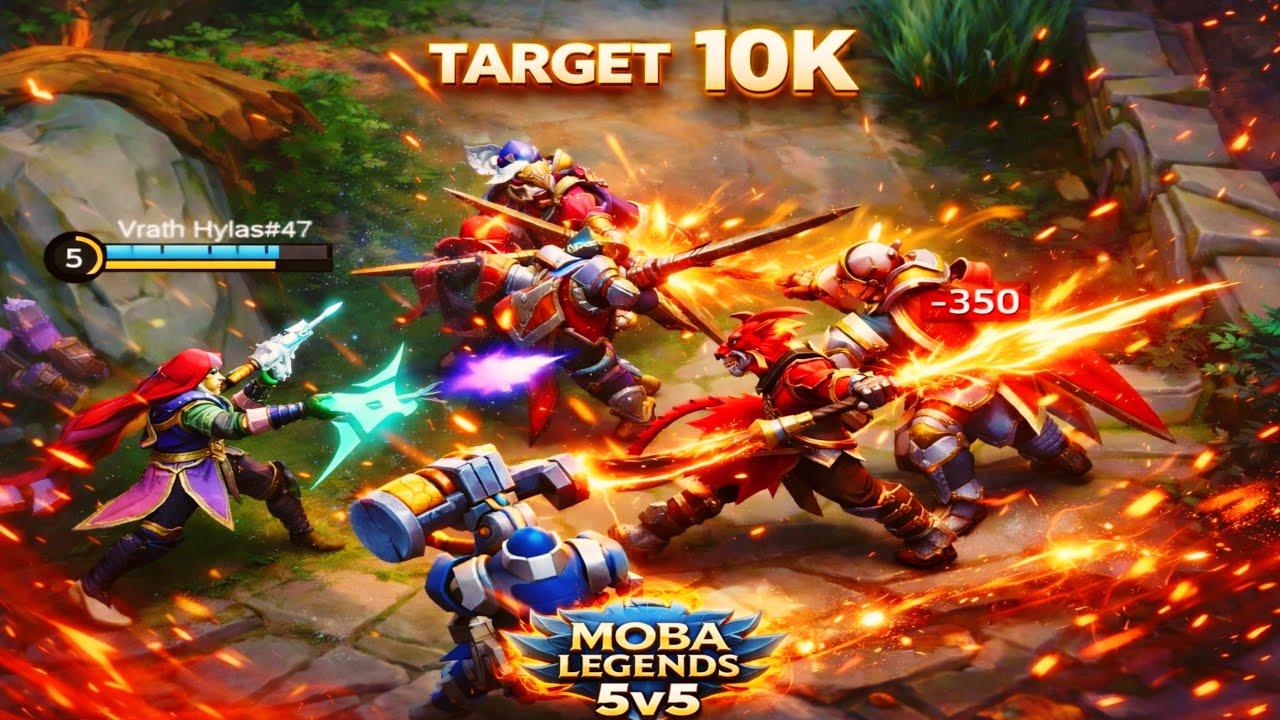 Can We Hit 10K Today? 🚀 | MOBA Legends 5v5 | MJFF 99 Gamer is live!