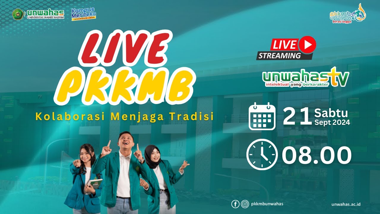 🔴[LIVE] PKKMB 2024 | UNIVERSITAS WAHID HASYIM