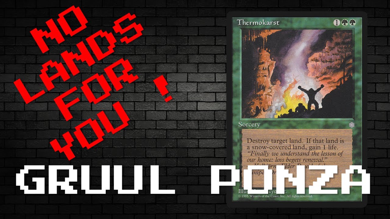 MTG PAUPER - GRUUL PONZA GAMEPLAY