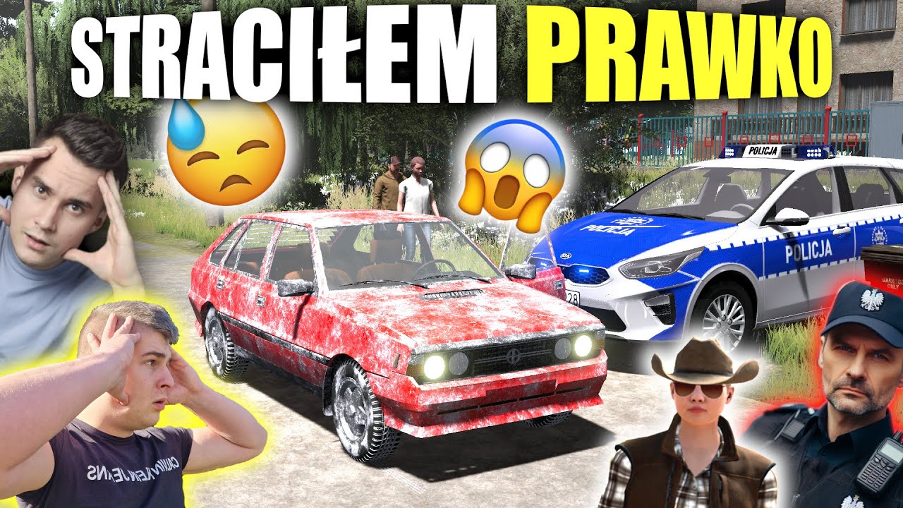 STRACIŁEM PRAWKO PRZEZ MICHAŁA 😱 5000 MANDATU 😱 MANDATY ZA GŁOŚNĄ MUZYKĘ!  🐮POLSKA WIEŚ🐷 112
