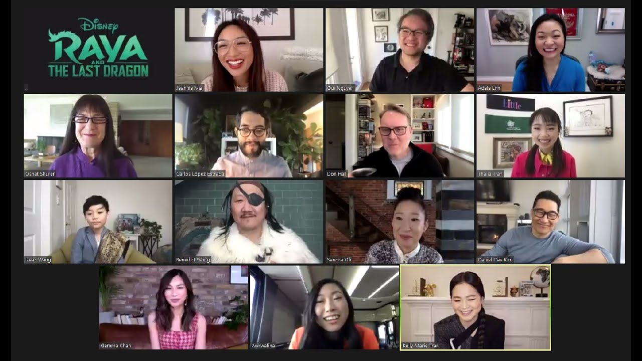 Disney's Raya and the Last Dragon Full Cast Interview | Awkwafina, Kelly Marie Tran, & More