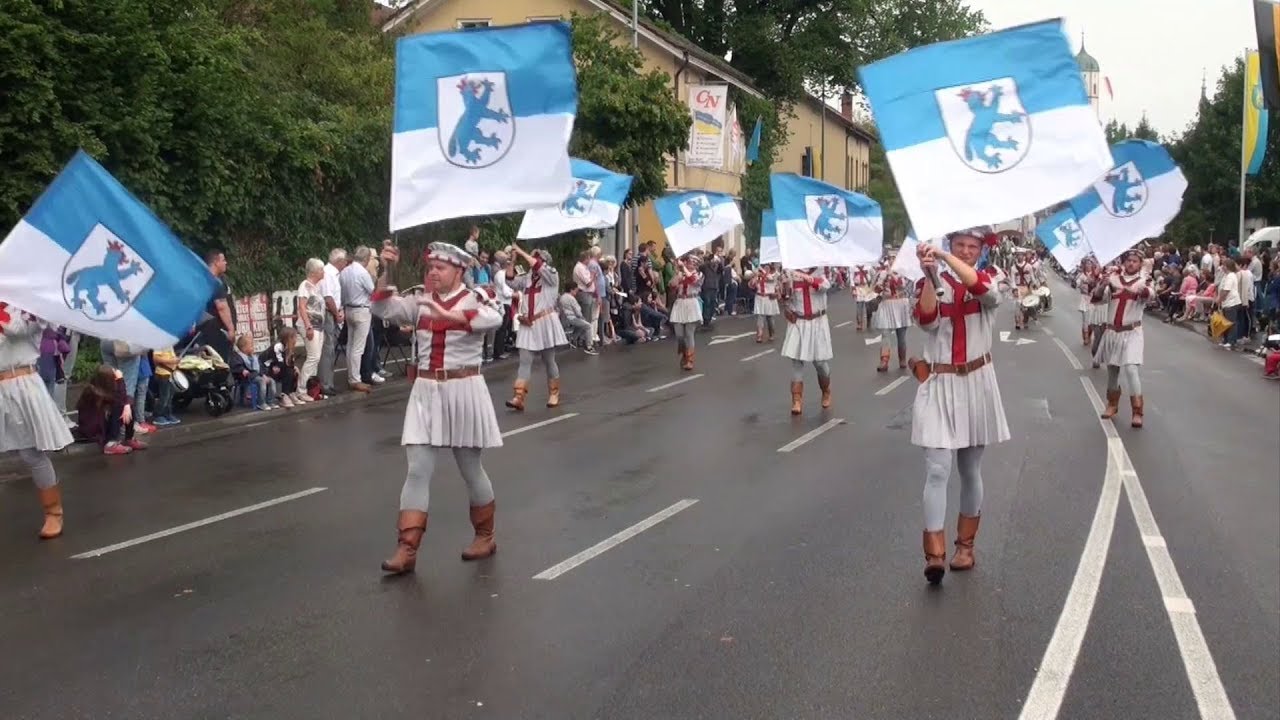 Biberacher Schützenfest 2018, Historischer Festzug