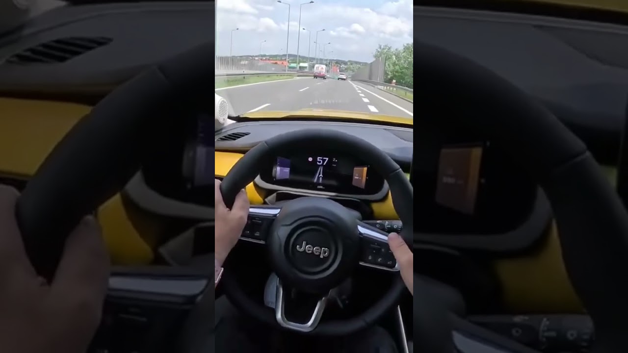 NEW Jeep Avenger 1.2 Pure Tech Turbo 100HP Acceleration