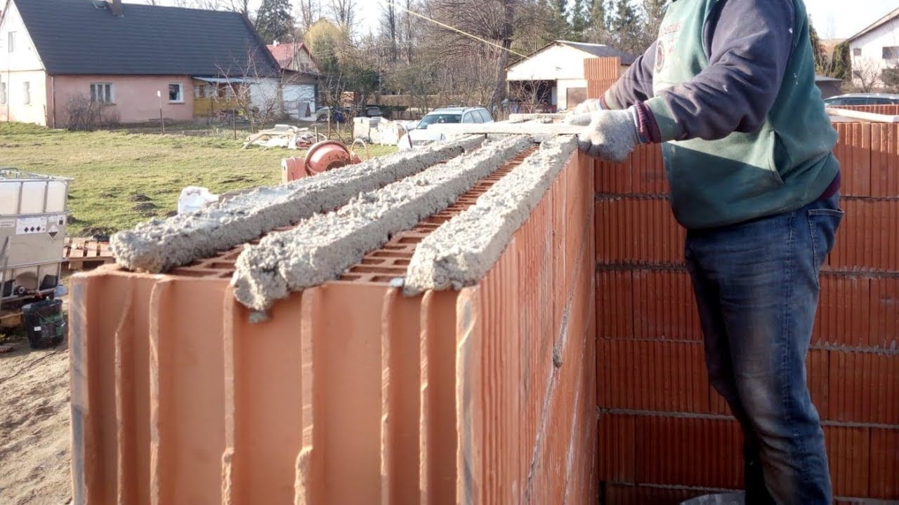 #29 TEST - Przyrząd do murowania na zaprawę - CEGŁY POROTHERM / CERPOL