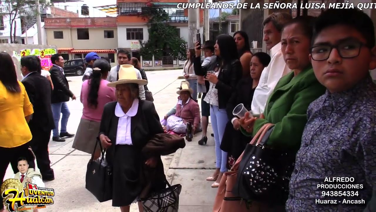 1 ORQUESTA JUVENTUD HUALCAN   CUMPLEAÑOS LUISA MEJIA QUITO   MARZO 2022