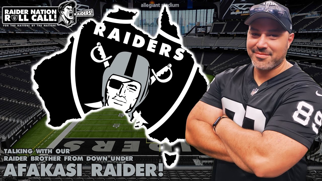 RAIDER NATION ROLL CALL | E 38 | INTERVIEW WITH OUR RAIDER BROTHER FROM DOWN UNDER, AFAKASI RAIDER