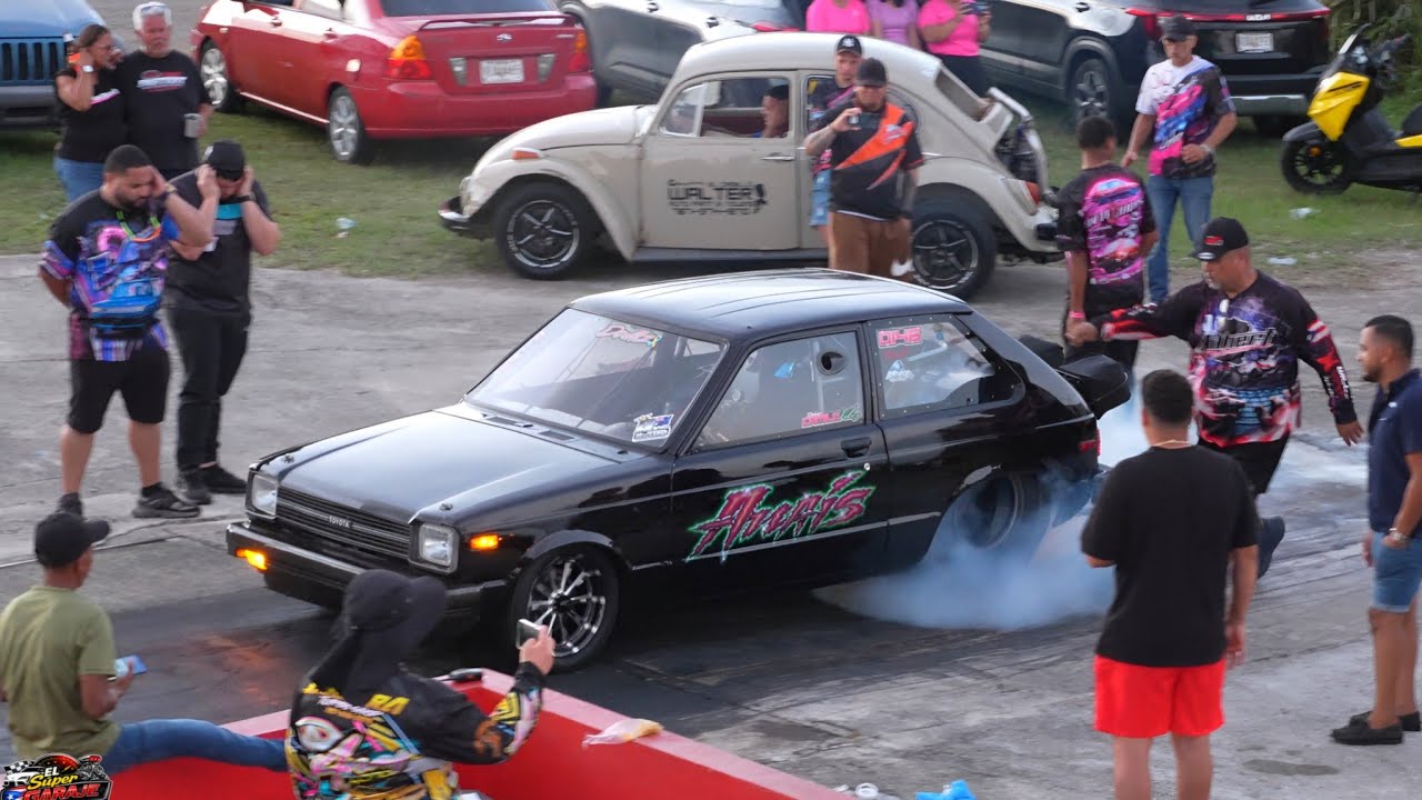 La Starlet ROTATIVA que hizo temblar Añasco! 🔥🏁 Evento Pro Autismo