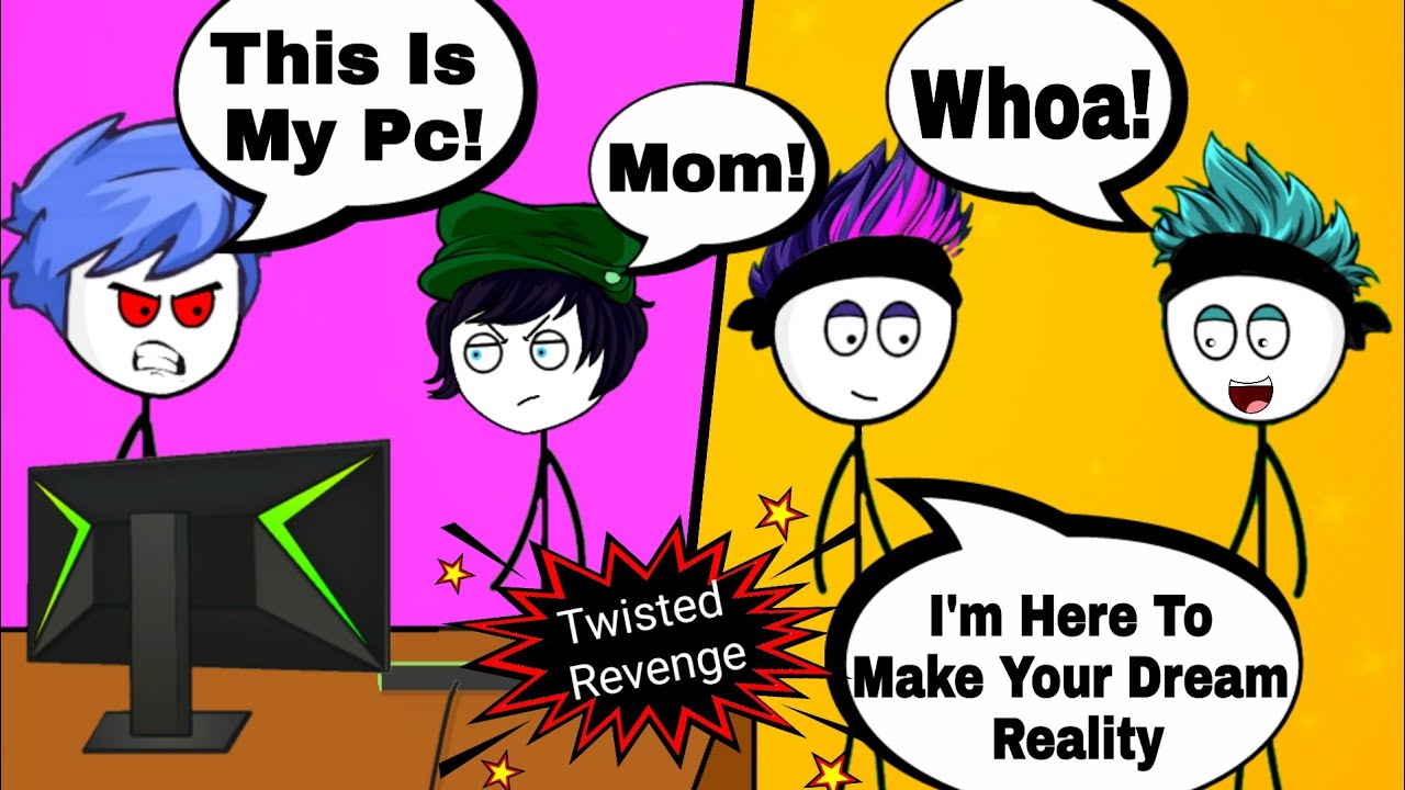When a Gamer Buys New Gaming PC for his Annoying Sister part 2