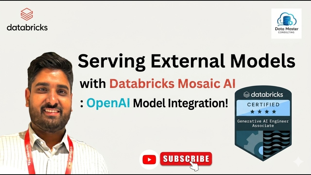 Serving External Models with Databricks Mosaic AI : OpenAI Model Integration!