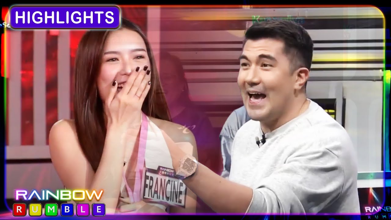 Luis, natuwa sa reaksyon ni Francine sa 