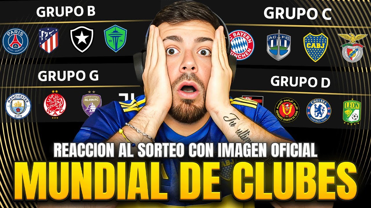 MUNDIAL DE CLUBES 2025: REACCIÓN CON IMAGEN OFICIAL. ANÁLISIS Y PREDICCIONES.