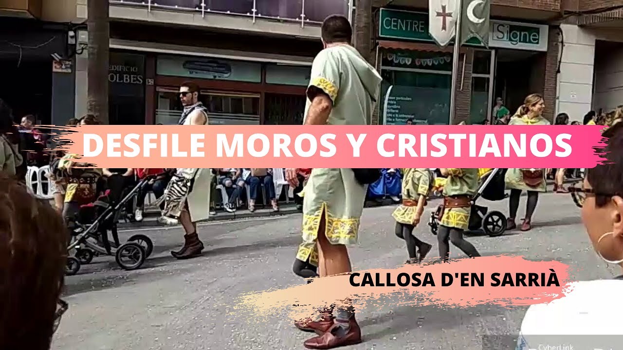 Desfile Moros y Cristianos Entrada Infantil Callosa d'en Sarrià 2018 👍