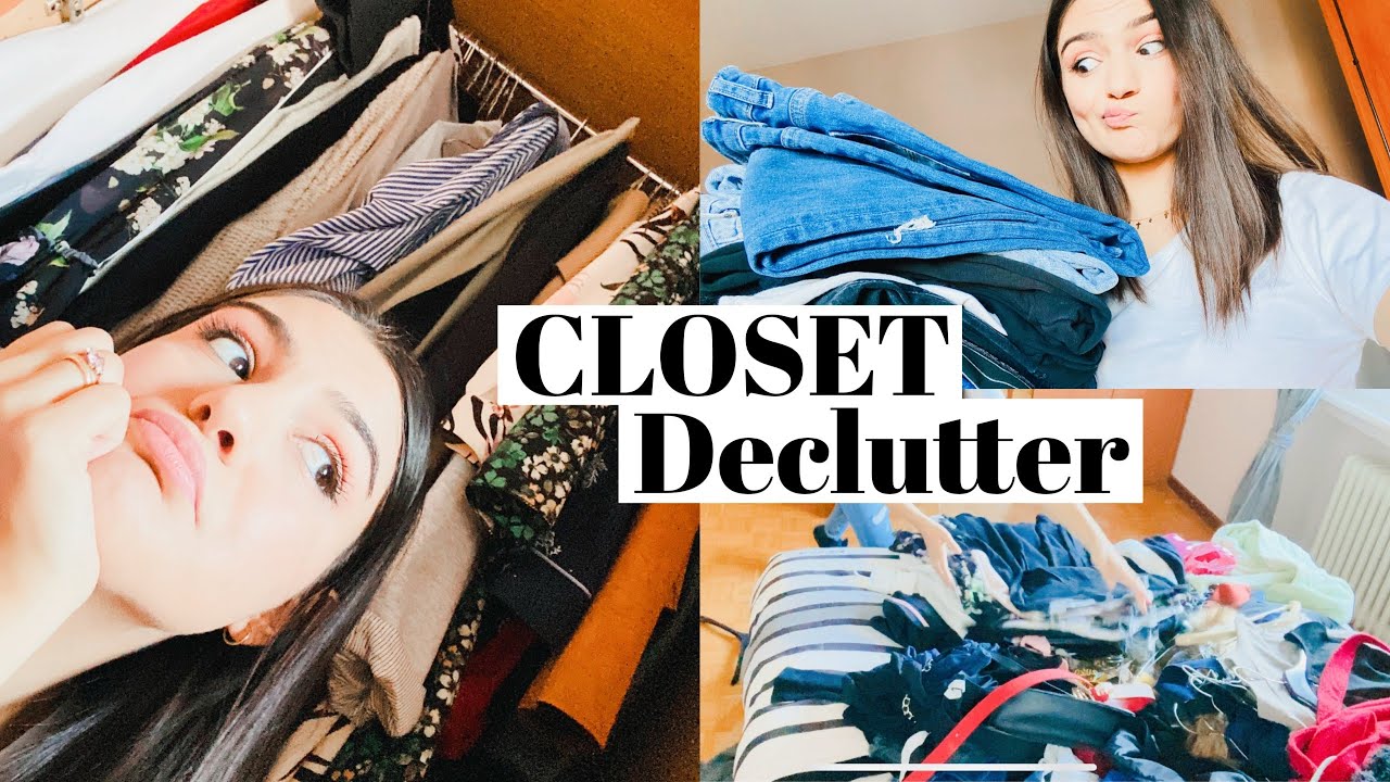 CLOSET DECLUTTERING 2020 || pastrim ekstrem i dollapit || ALBJONA