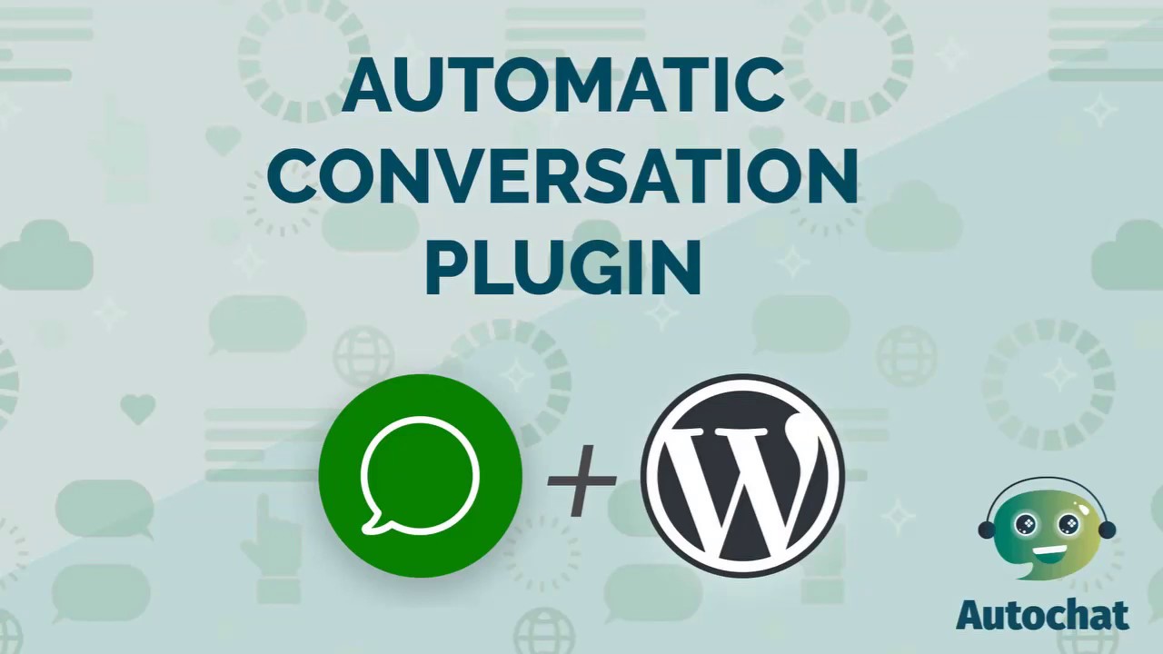 Autochat Wordpress Automatic Conversation Chat Bot Plugin