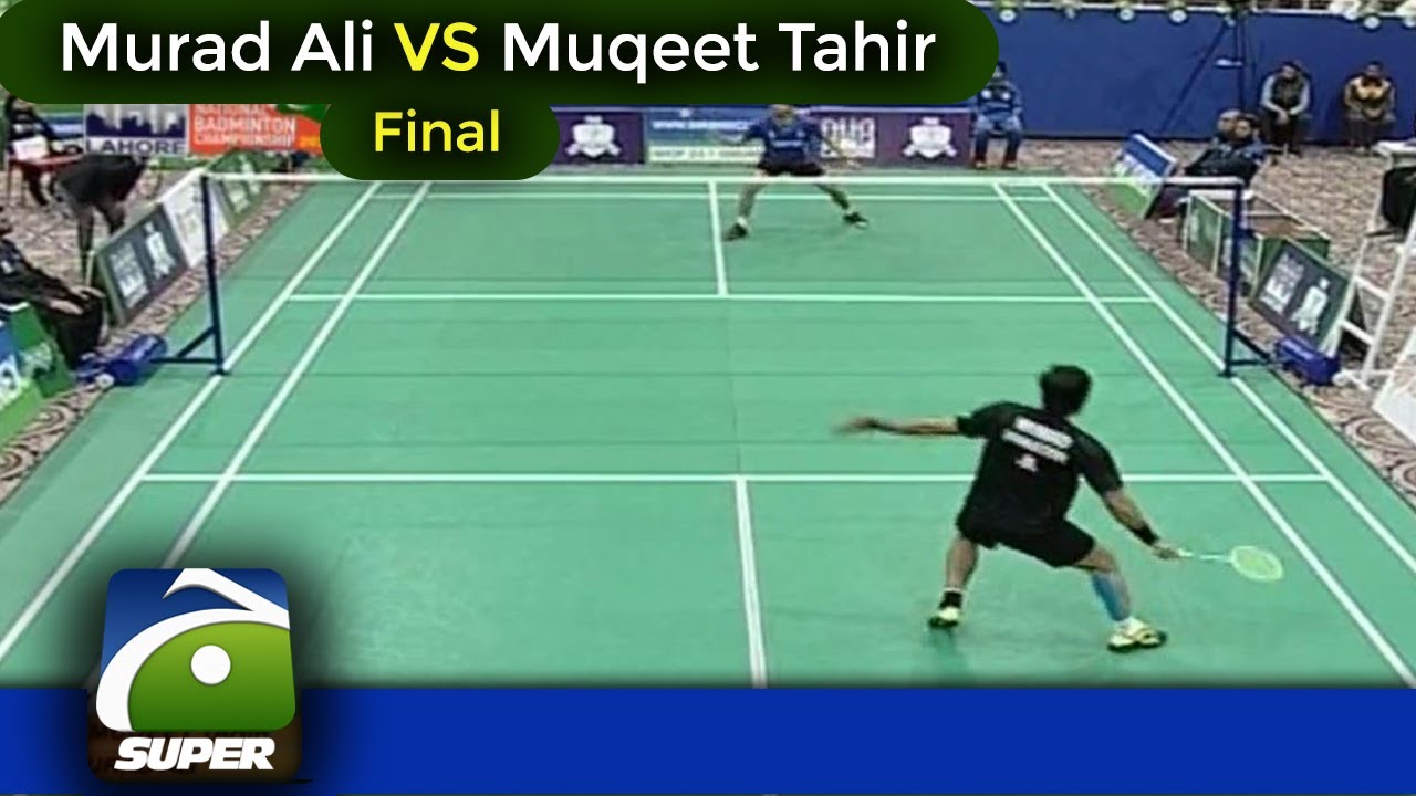 Final | Men's Single | Murad Ali VS Muqeet Tahir | National Badminton Seniors Championship 2022