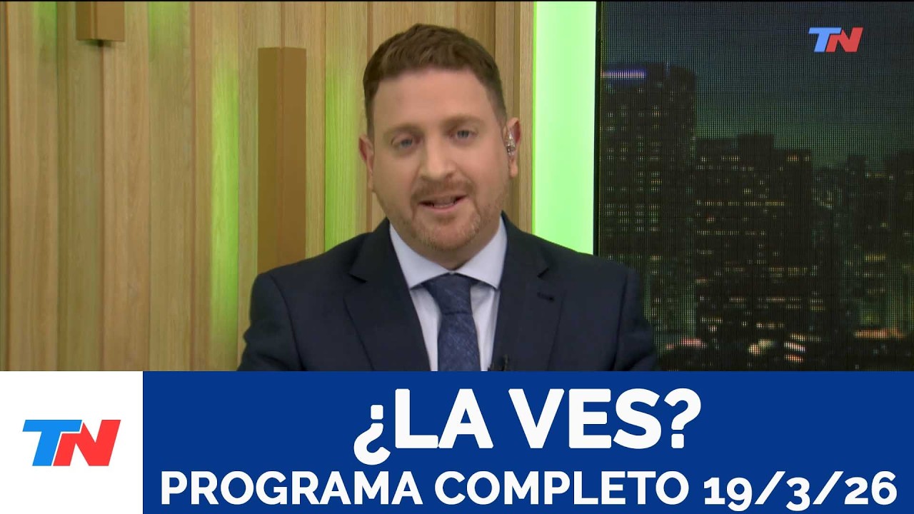 ¿LA VES? I Programa Completo, 19/3/26