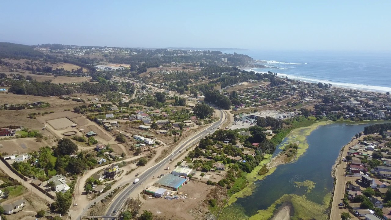 LA LAGUNA MAITENCILLO . CHILE . DRONE MAVIC PRO 2017