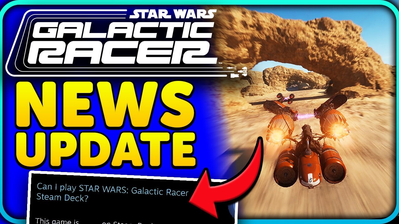 Раскрыты новые подробности о Star Wars Galactic Racer.