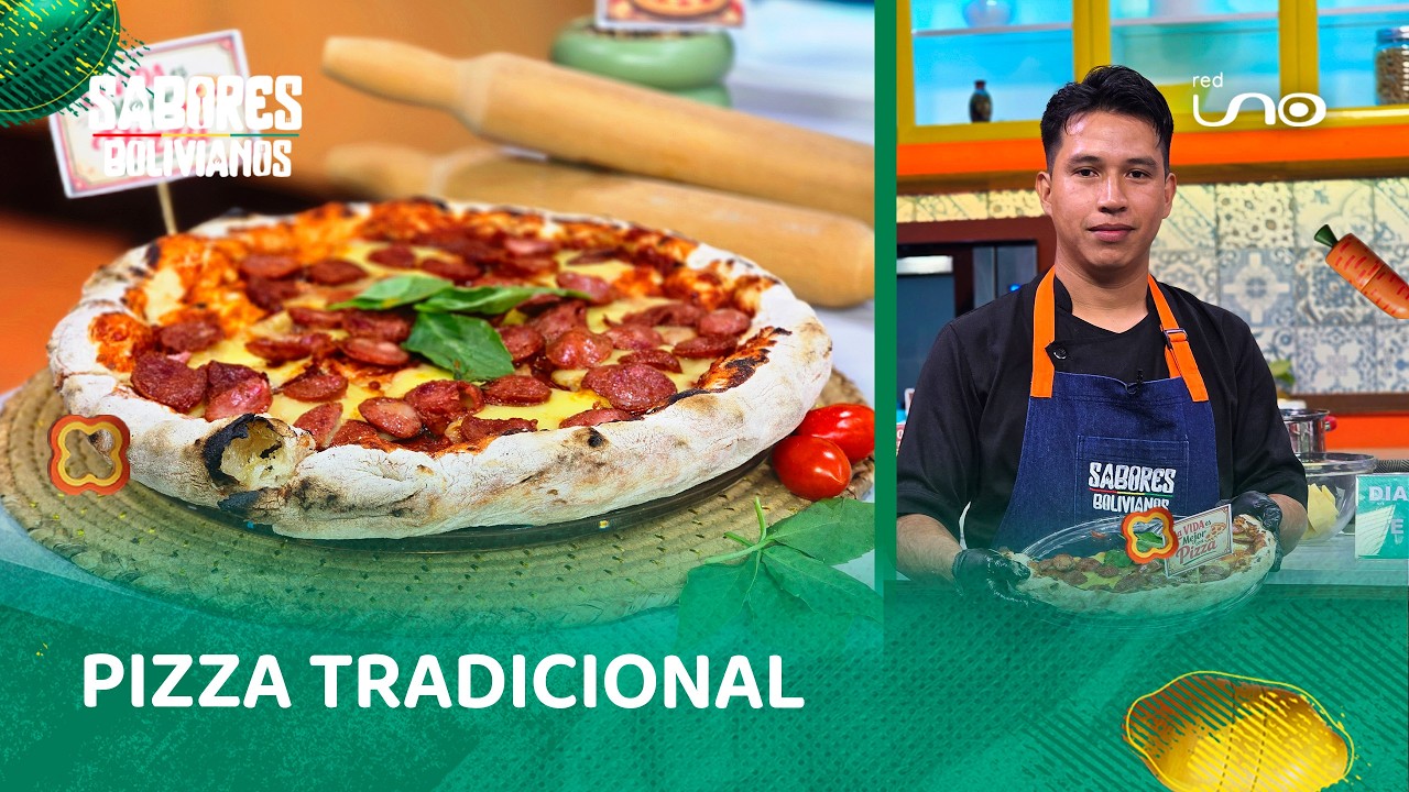Sigue el paso a paso para preparar una Pizza tradicional