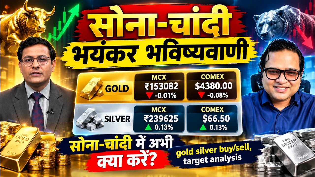 Gold Silver Live News | सोना चांदी में अभी क्या करें? gold silver buy/sell, target analysis 