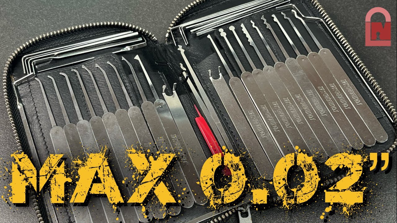 Набор отмычек Southord MAX M4000B 0,02 дюйма