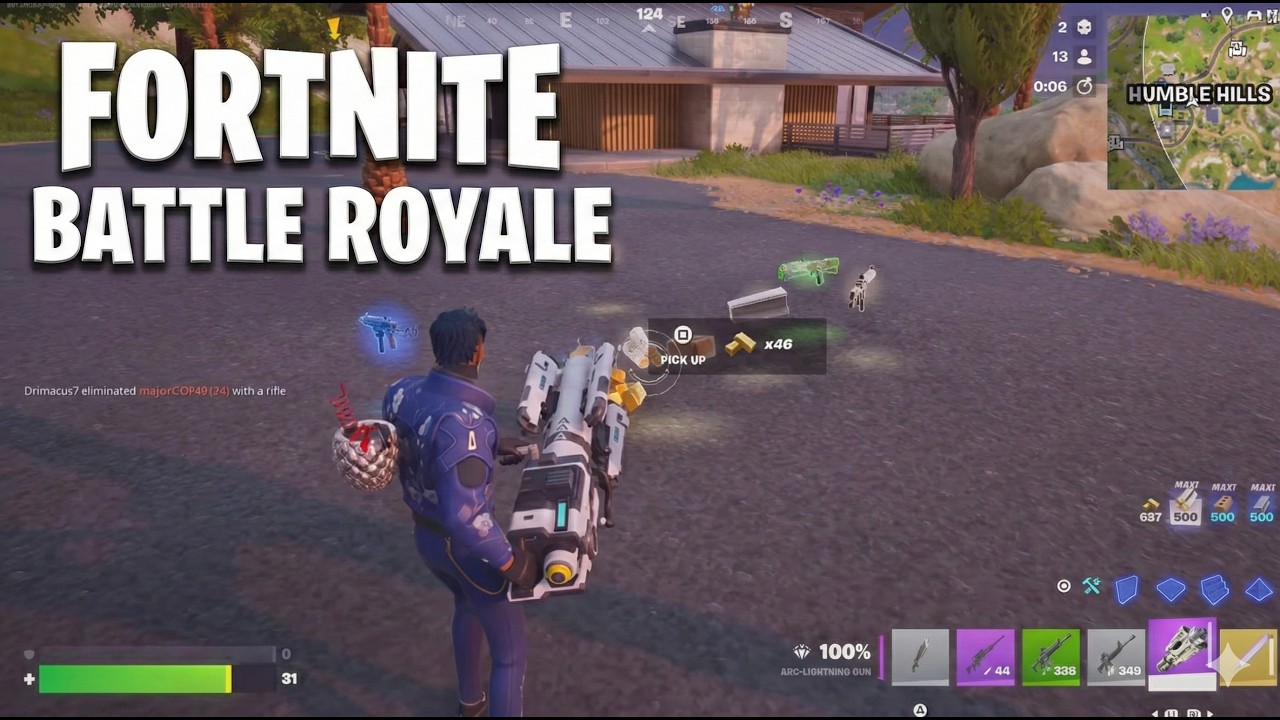 Fortnite - Rumi's Sward - Arc Lightning Gun
