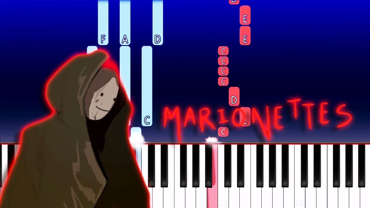 Marionettes - Dream’s Theme [Dream SMP] Kanaya (Piano Tutorial)