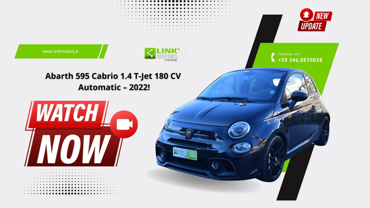 🦂 Abarth 595 – Sportiva fuori, esclusiva dentro!