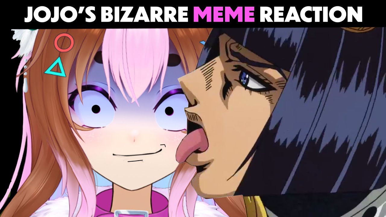 Reacting to JOJO's BIZARRE ADVENTURE MEME | Blind Reaction