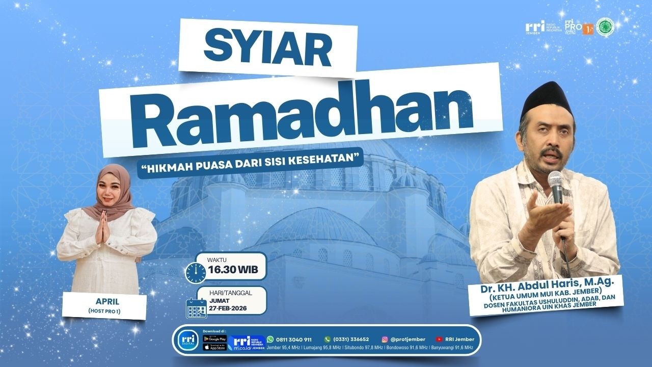 SYIAR RAMADHAN | HIKMAH PUASA DARI SISI KESEHATAN