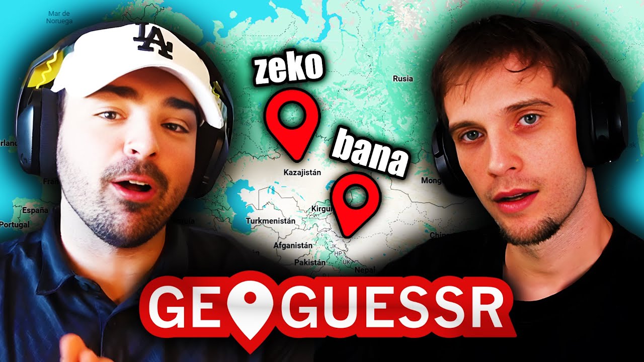 BANANIROU, ZZK y zEkO JUEGAN GeoGuessr 🌎
