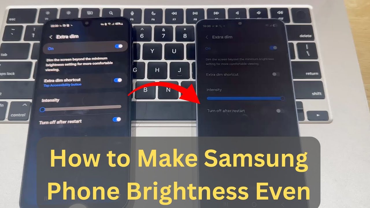Слишком яркий экран? Как сделать яркость на телефоне Samsung ещё ниже