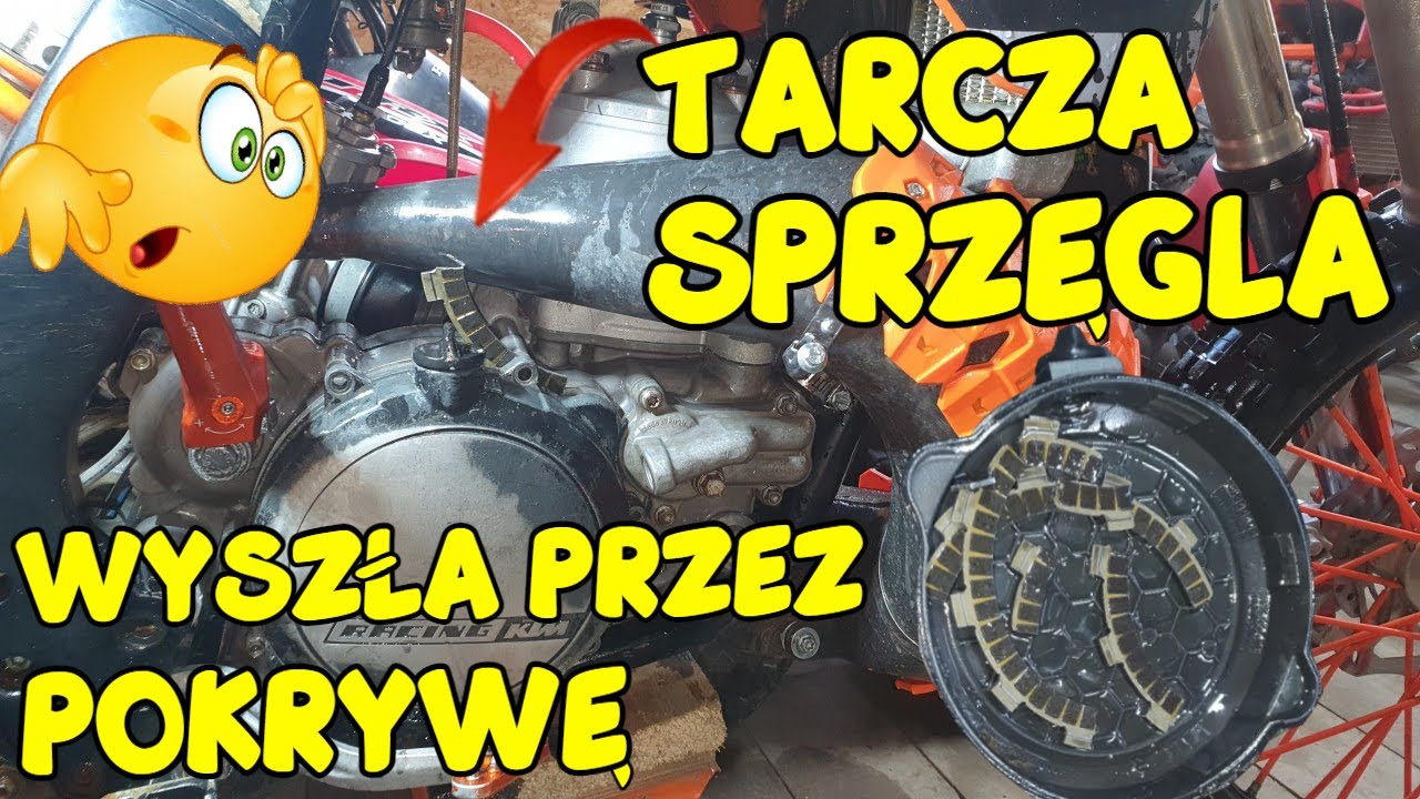 Tarcza Sprzęgła WYSZŁA przez SILNIK - Rozwalony KOSZ sprzęgłowy?  A mówili kup 2t to się nie psuje..