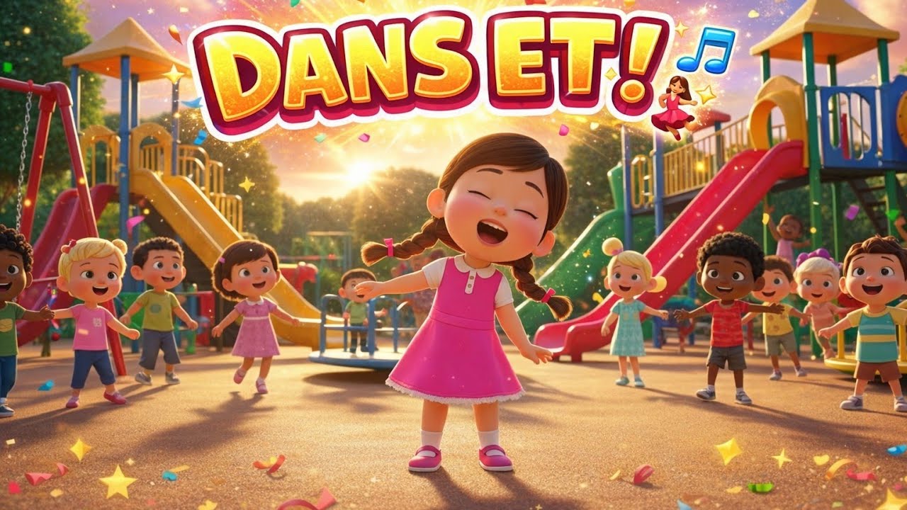Çocuklar İçin Dans Şarkısı🎸 | hareketli | Fun Kids Song 🎵