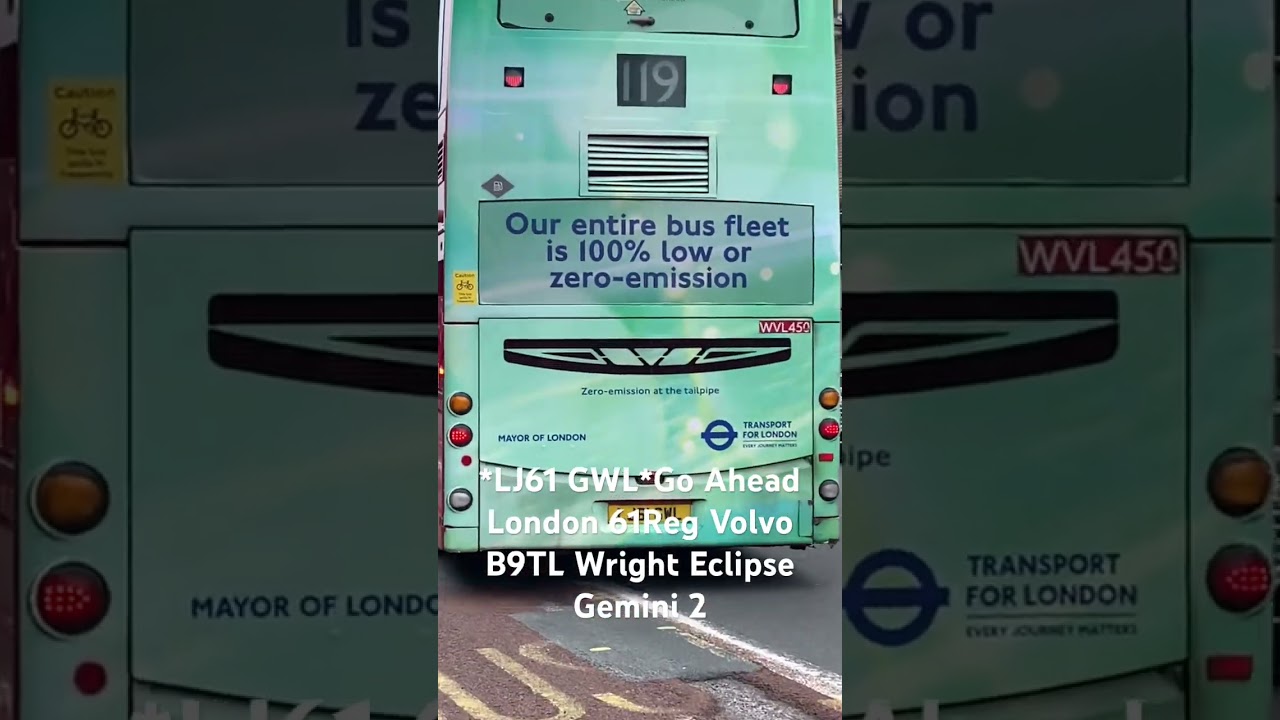 *LJ61 GWL*Go Ahead London 61Reg Volvo B9TL Wright Eclipse Gemini 2