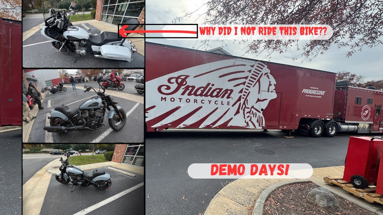 I Was at Indian Demo Days — But I Didn’t Ride This Bike!