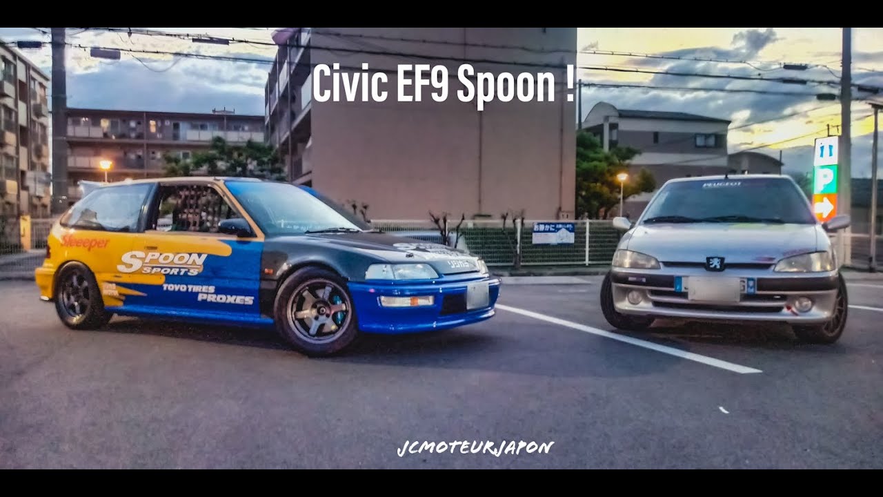 L'insolente Civic EF9 Spoon de Stan !