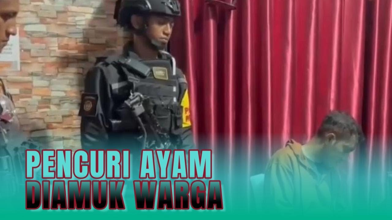Pencuri Ayam Diamuk Warga || Naira news