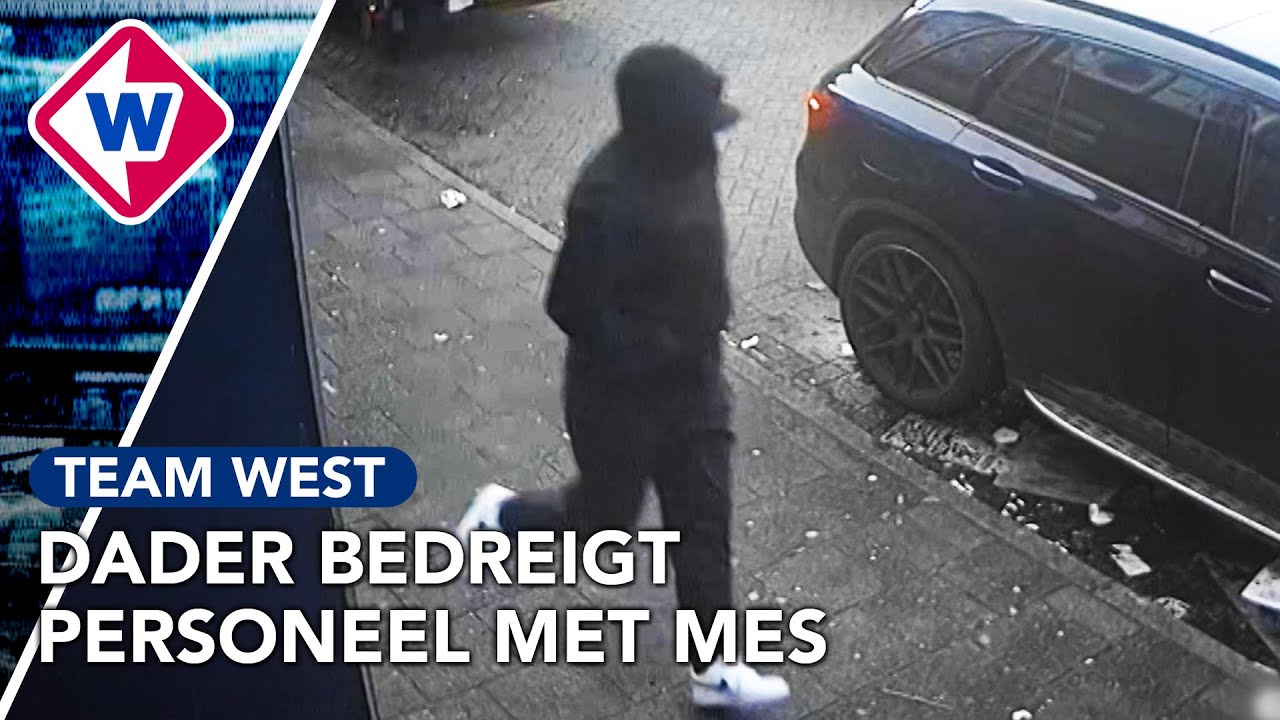 Overvaller doet greep in kassa van Albert Heijn | Team West