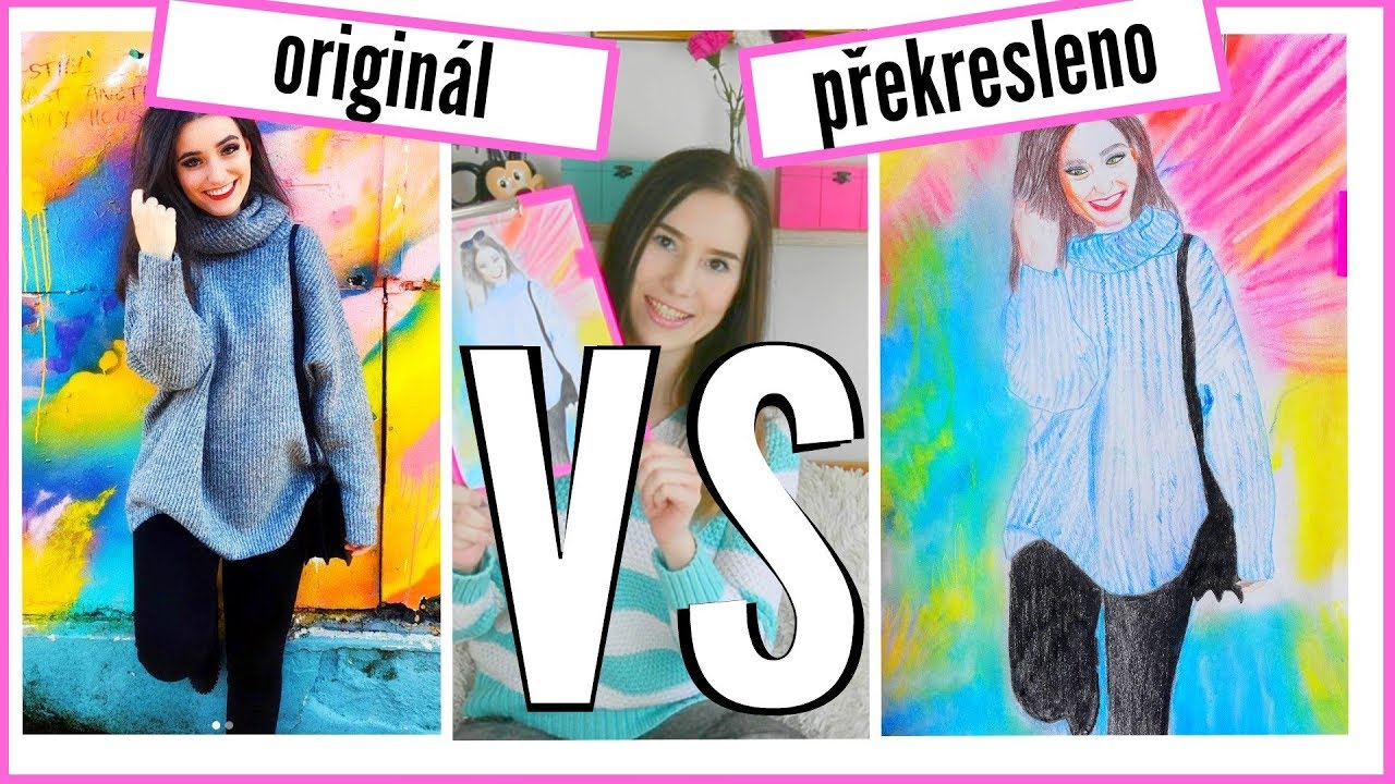 PŘEKRESLUJU Aničky ŠULCOVÉ INSTAGRAM! | DOMI Novák