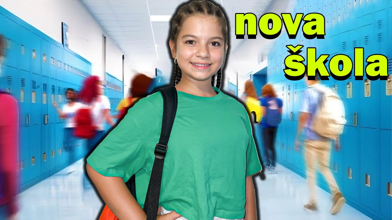 Prvi dan moje kćeri LARISE u NOVOJ &Scaron;KOLI !