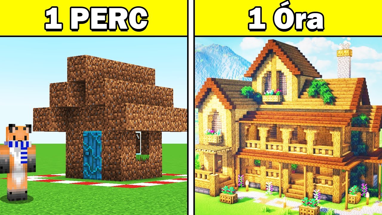 1 PERC vs 1 &Oacute;RA Minecraft h&aacute;z