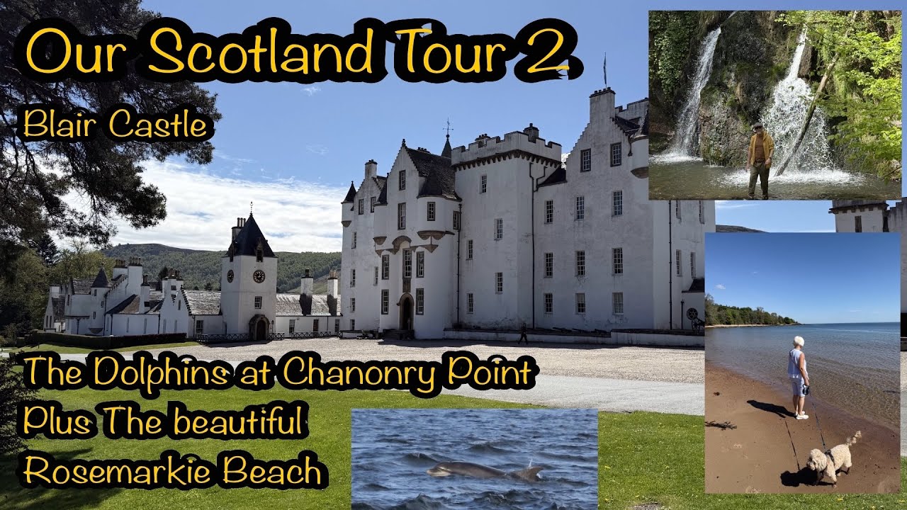 Bailey Adamo 75-4DL. Scotland tour 2. Blair Castle and Chanonry Point