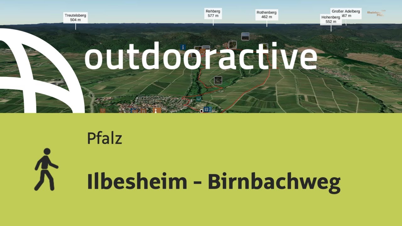Wanderung in der Pfalz: Ilbesheim - Birnbachweg